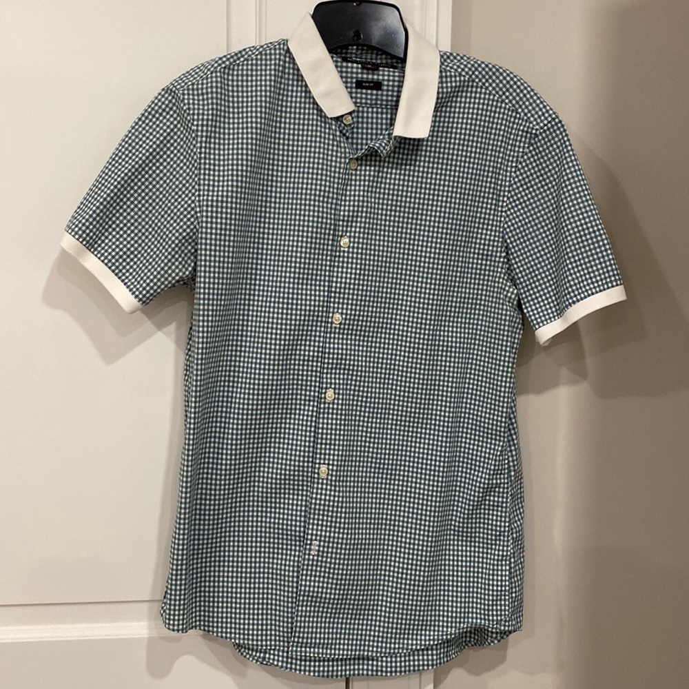 Michael Kors Mens short sleeved button-down